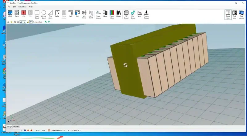 Modeling Rack Leakage